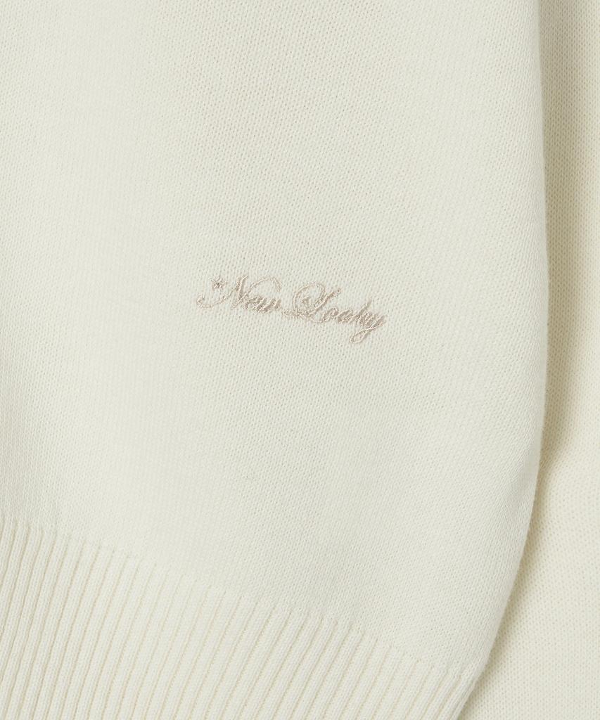 Nyuluki Base Loose Fit Cardigan_Ivory