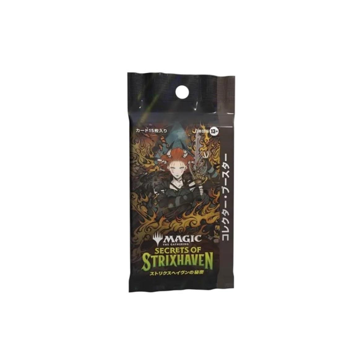 Single Pack Magic Gathering Strixhaven Secrets Collector Booster Japanese Version Unopened 1 (Single Pack)