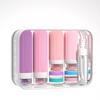 16pcs Leak Proof Travel Bottle Set Silicone Toiletries Containers Portable Conditioner Shampoo Lotion Cosmetic Refillable Bottle