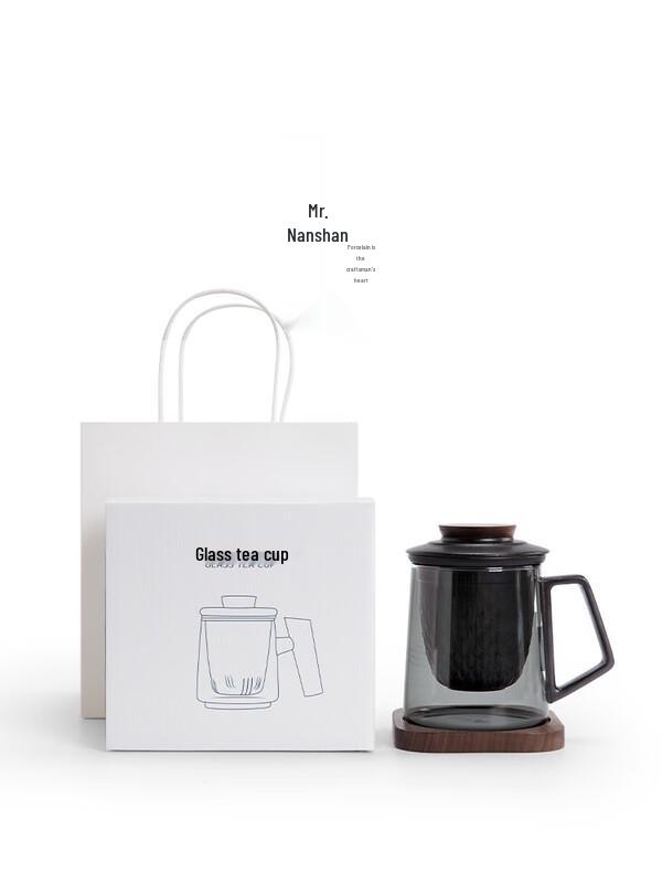 Mr. Nanshan Linglong Glass Tea Infuser Mug