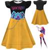 Halloween New Korean Wave Girl Group K-POP Witch Hunter Girl Group Cos Suit Rumi Cosplay Children's Flying Sleeves