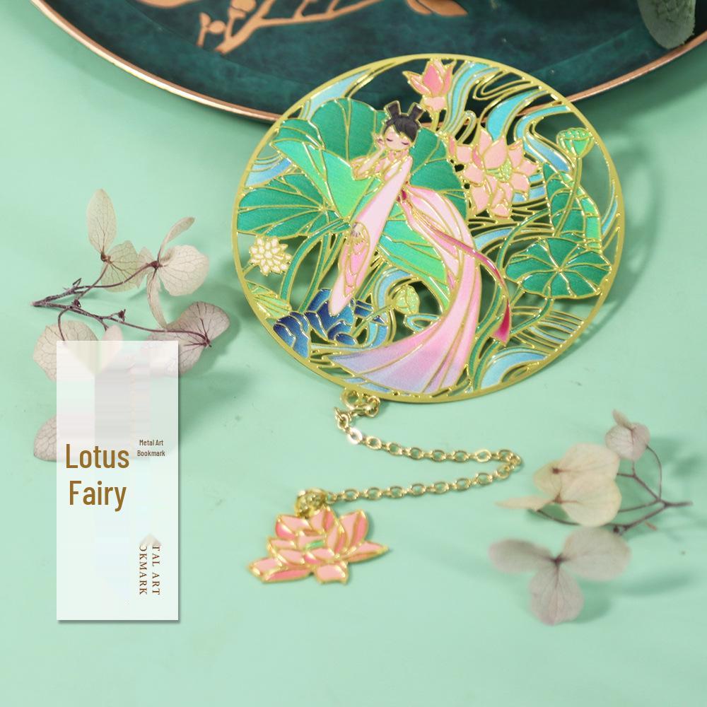 

Изысканная латунная закладка Журавль и Лиса в подарочной коробке - Коллекция Культура и Искусство ко Дню учителя