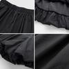 Women's High Waist Elastic Shorts - Autumn A-Line Bubble Bloomers
