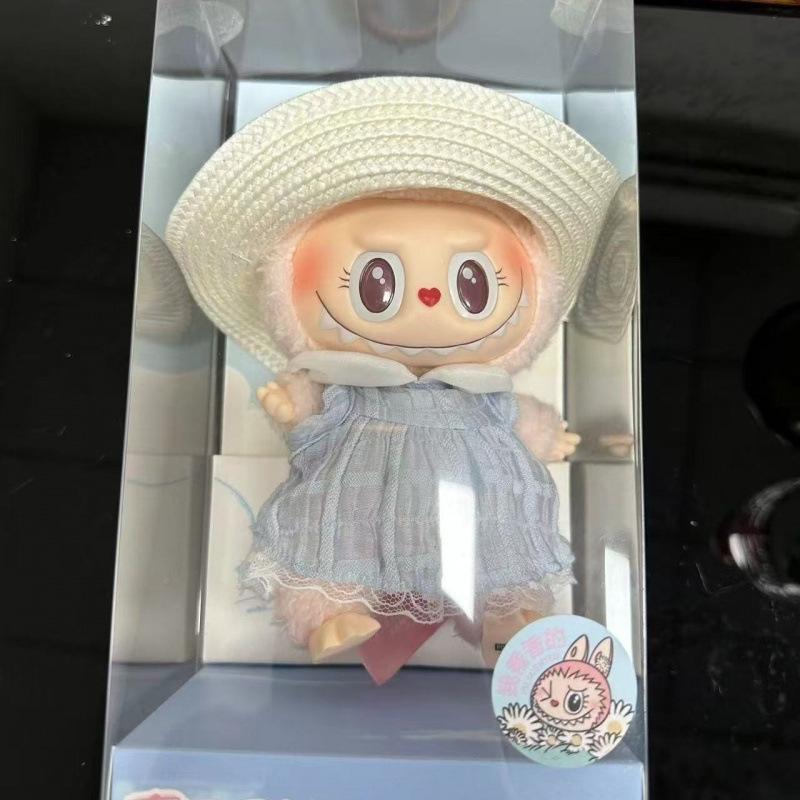 Car Pendant Bubu Limited Angel Pink Mokoko 1st Spring Flower Sweetheart Vinyl Doll Backpack Pendant Decoration Doll Spring Wild Doll Collectible