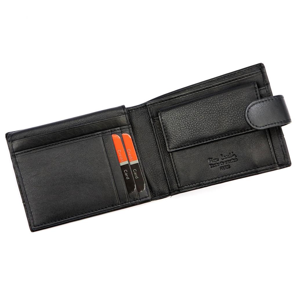 Horizontal Leather Men's Wallet from Pierre Cardin