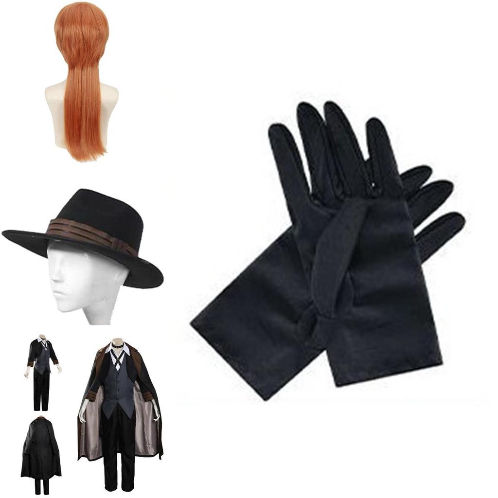 Bungo Stray Dogs Nakahara Chuuya Cosplay Costume Exquisite Retro Detective Outfit