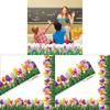Spring Tulip Flower Party Classroom Decor Paper With Color Printing For Home And Event Use