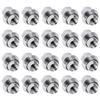 20Pcs Alloy Wheel Nuts M12 X 1.5 19MM Bolt Lug Stud Replacement for F ord F ocus MK1 MK2 MK3 S T R S