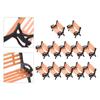 High Quality Model Train Model Park Bench 100% Brand New