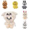 Plush 10cm Keychain Animal Stuffed Doll Cartoon Backpack Pendant Gift