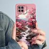 For OPPO Reno4 Lite Reno4 F Phone Case Reno 4 Lite 4F Cover Soft Silicone Cartoon Funda Lovely Panda Flower Printed Coque Casing