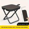 Portable Folding Pencil Stool for Outdoor Picnic, Small Folding Stool for Camping and Fishing