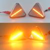 2PCS Car Accessories LED Dynamic Side Marker Turn Signal Lights For RENAULT KANGOO II Mod.Bj. 2008-2013
