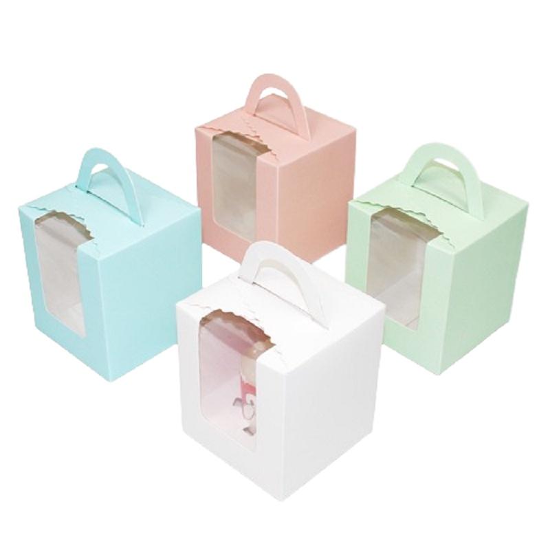 Thick Paper Cupcake Boxes For Individual Baked Goods Wholesale Manufacturer