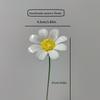 6/8/10pcs Ceramic Daisy Flowers Handcrafted Eternal Blooms DIY Ornament Home Decoration / Outdoor Photography