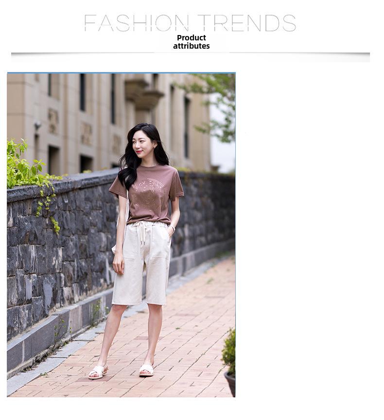 Women's High-Waist Wide-Leg Summer Shorts - Plus Size, Elastic Waist, Casual Fit