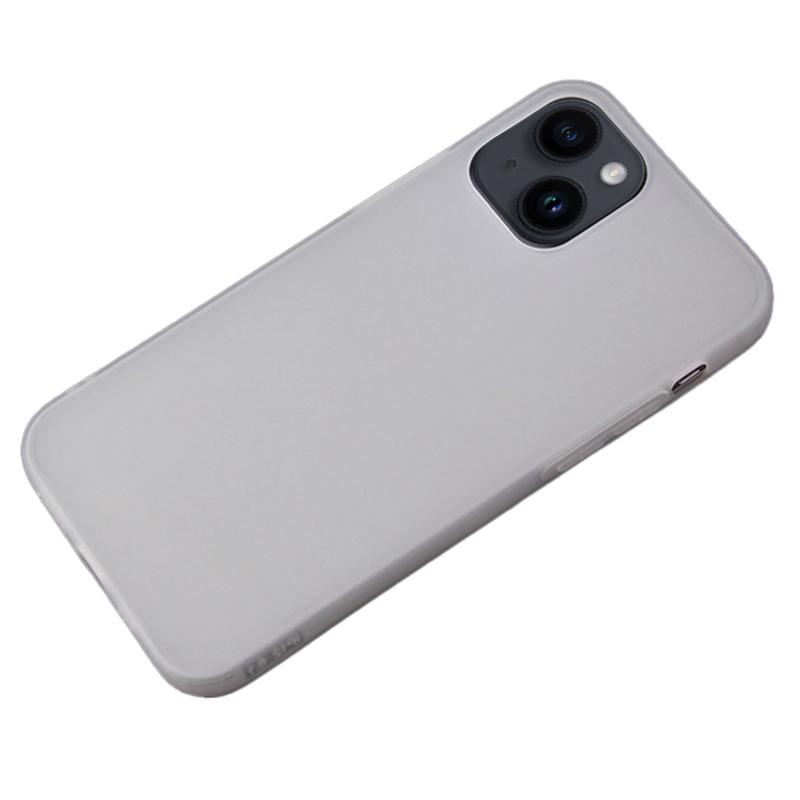 For iPhone 15 Matte Textured TPU Shell Shockproof Protection Mobile Phone Case