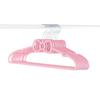 Pink Heart Bow Shaped Non-slip Clothes Hanger for Student Dorms