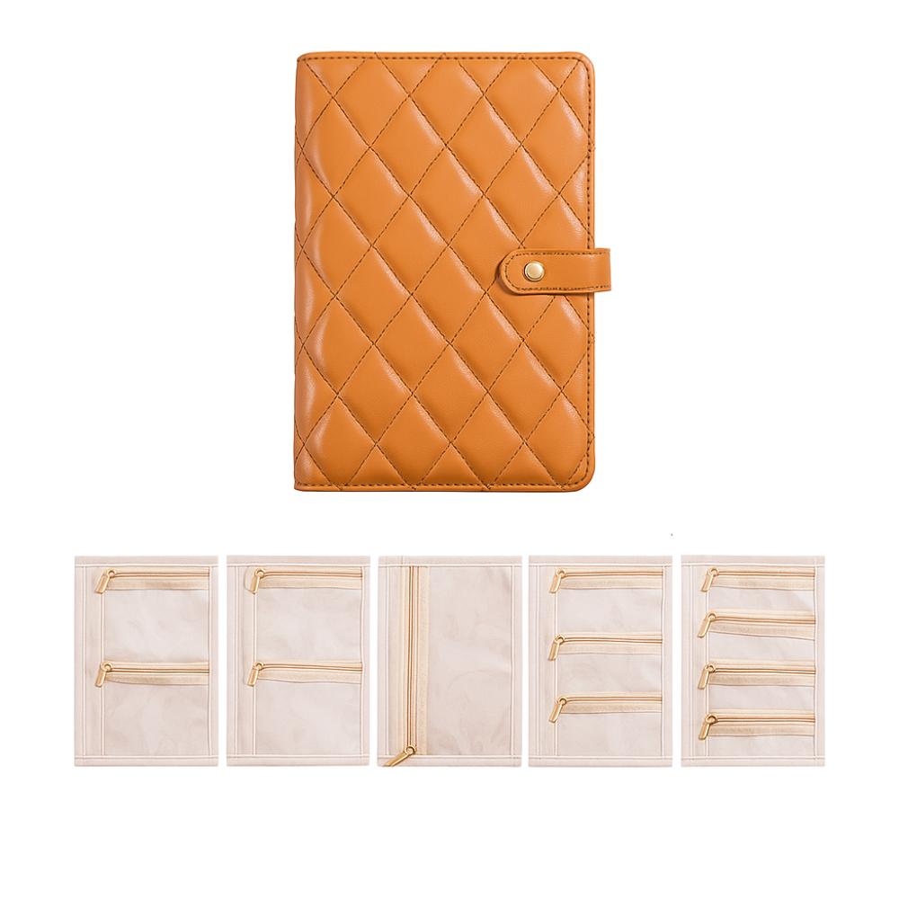Partition Necklace Binder Waterproof Jewelry Packaging Brochure Jewelry Storage Book  Travel