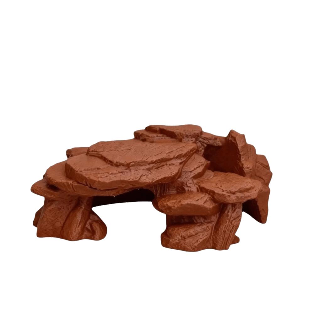 3D Printing Aquarium Fish Shelter Realistic Texture Fish Hiding Cave Fish Shrimp Habitat Aquariums