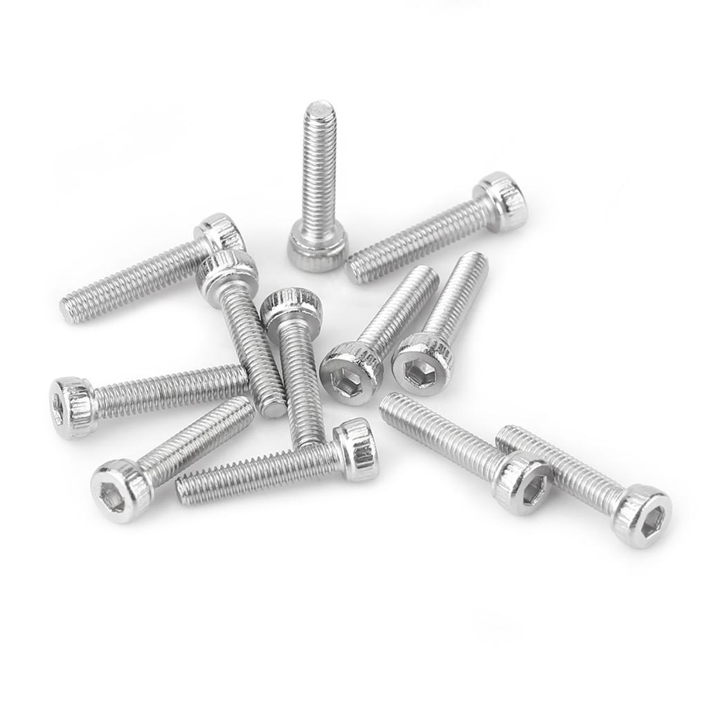210pcs M2.5 Stainless Steel SS304 Hex Socket Cap Head Screws and Nuts Assrotment Set