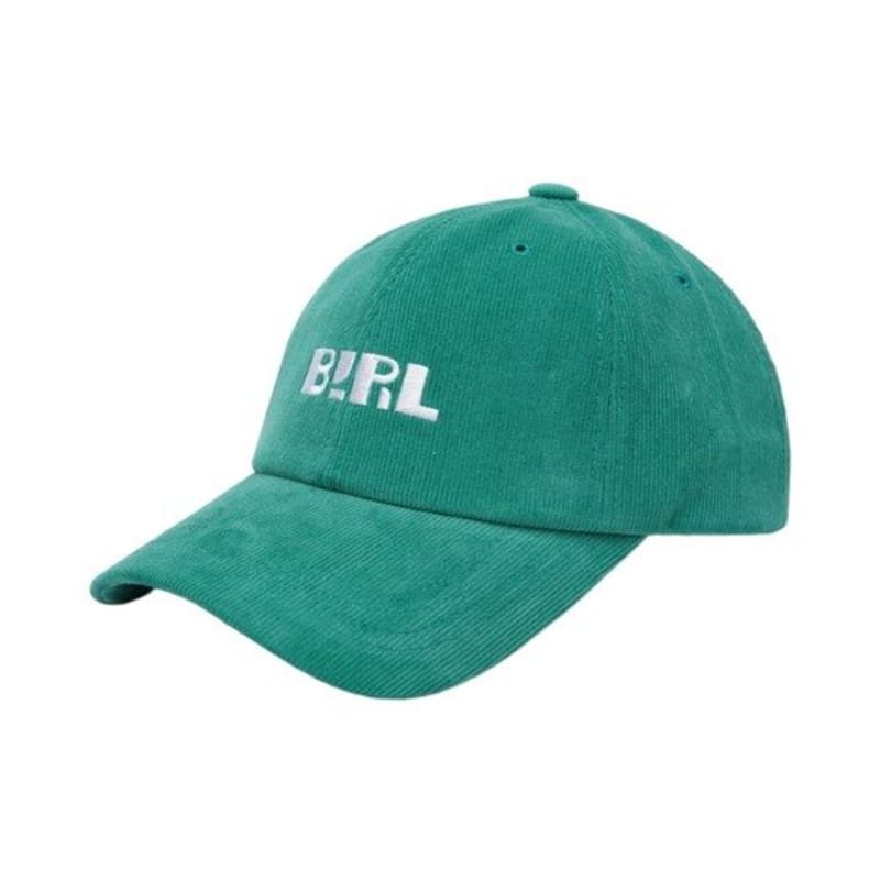 BIRL Embroidered Corduroy Ball Cap -GREEN