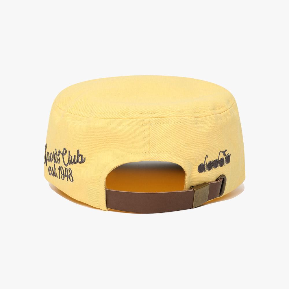 diadora Graphic Pillbox Cap Yellow