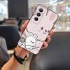 Dirt-resistant Phone Pouch Phone Case For Realme C65 Anti-dust Silicone Durable Soft case Cartoon Protective Couple Cute