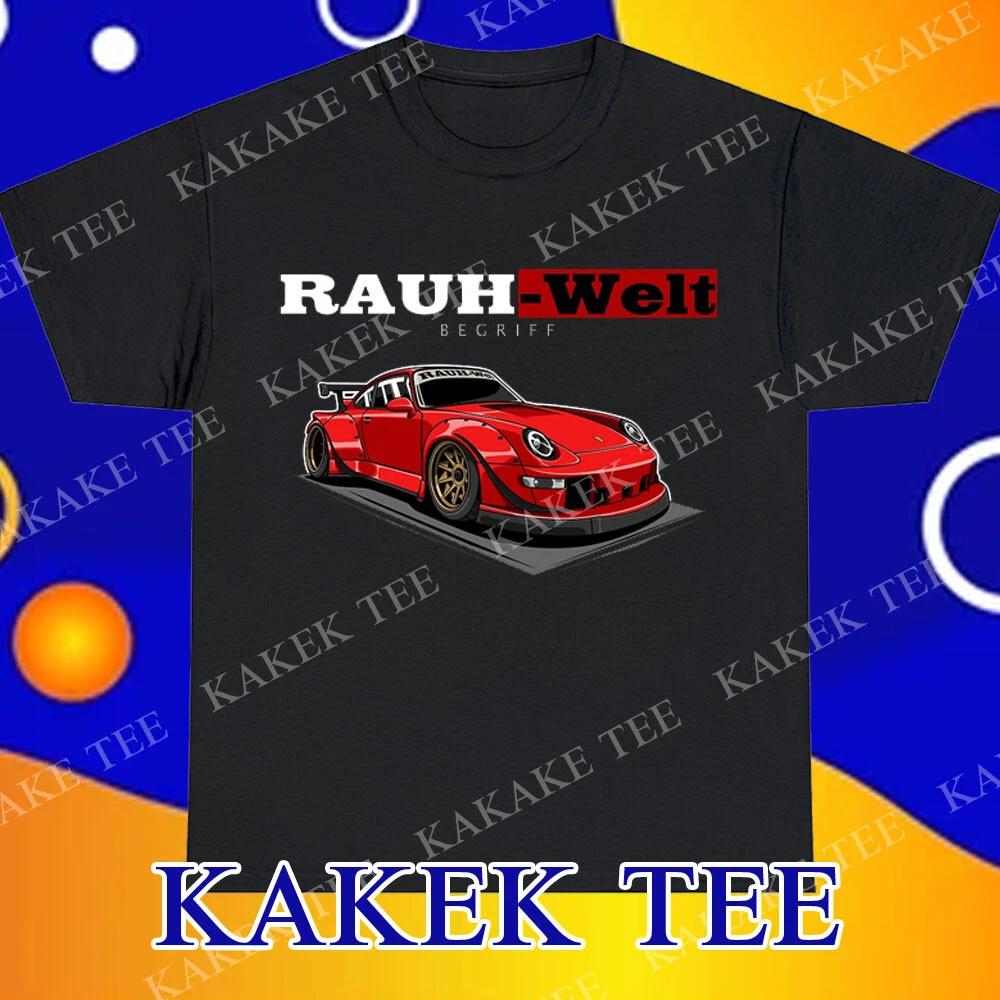 New RWB Rauh Welt Begriff Racing Car Logo T-Shirt Funny Size S to 5XL XXXL