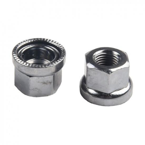 2Pcs Axle Track Nuts Anti-skid Bike Kit M9/M10 Stainless Steel Hot Sale