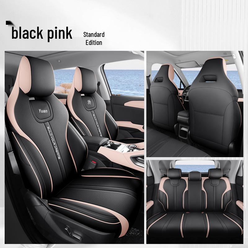 BYD Yuan UP Seat Cushion: All-Season, Durable, Thick, Perforated Car-Specific Seat Cover.