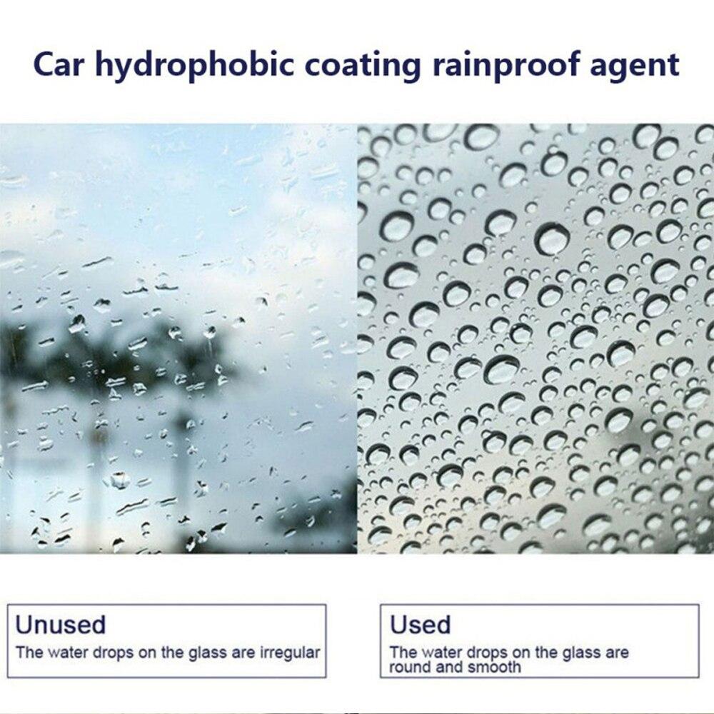 HVIERO-4 Keramikglas Nano Hydrophobe Beschichtung Anti-Regen 20-100ml Windschutzscheibe Regenschutzmittel Spray Auto Entferner Politur Zubehör