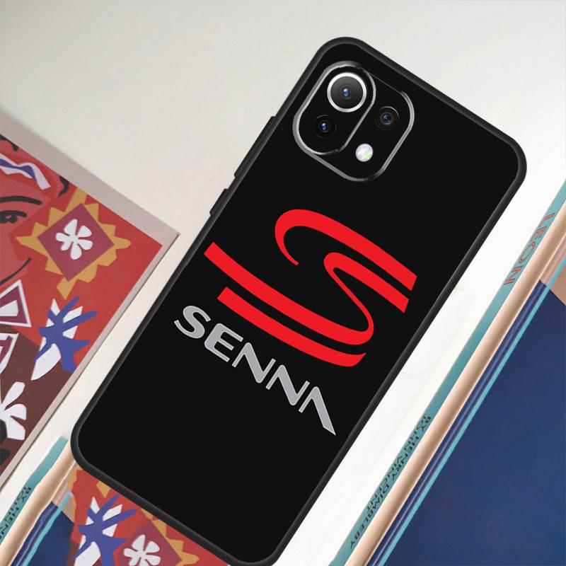 Racing Ayrton Senna Case For POCO F5 X4 F4 GT F3 M5 M5s X3 X5 Pro Cover For Xiaomi 12T Pro 11T 11 12 13 Lite
