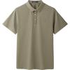 Men's Mulberry Silk Blend Breathable Pique Polo Shirt