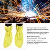 Waterproof Dustproof Anti Static Shoe Covers Chemical Safety Boots Protectors Yellow
