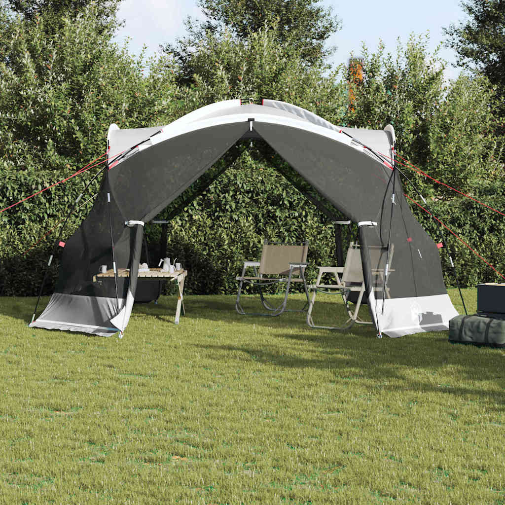 Mosquito Net Tent with Roof Gray 434 x 434 x 230 cm
