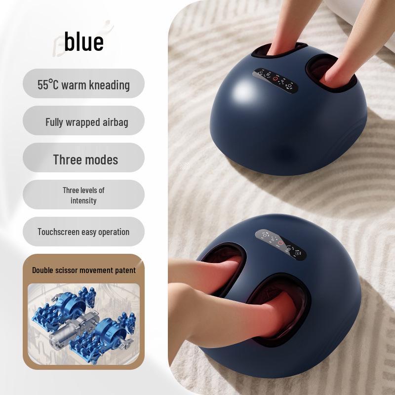 

Automatic Kneading Foot Massager - Sole Therapy Machine Gift H4 синій