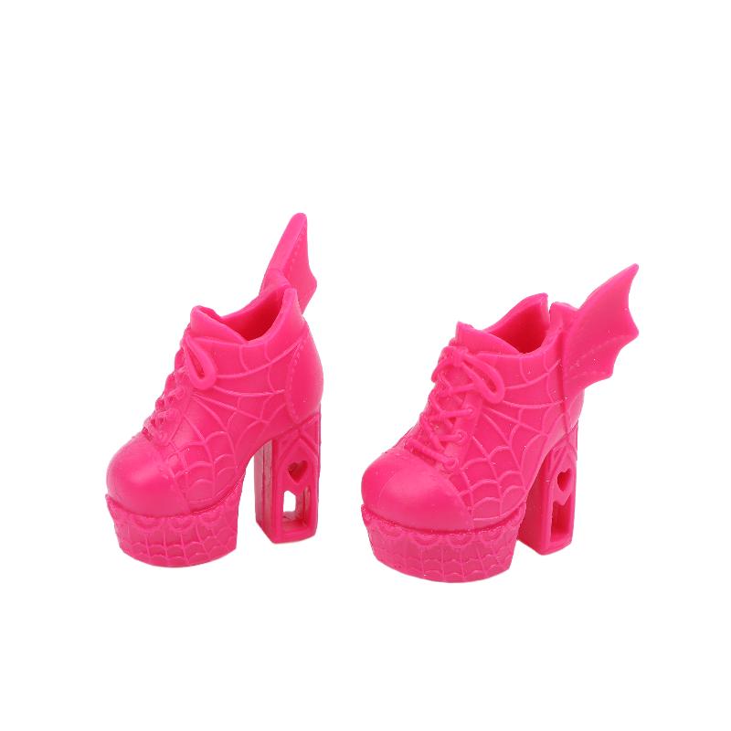 1Pair Mini Doll High Heels Boots Sandals Fashion 1/6 Dolls Dress Up Accessories For Female Dolls Decorations Pretend Play Toys