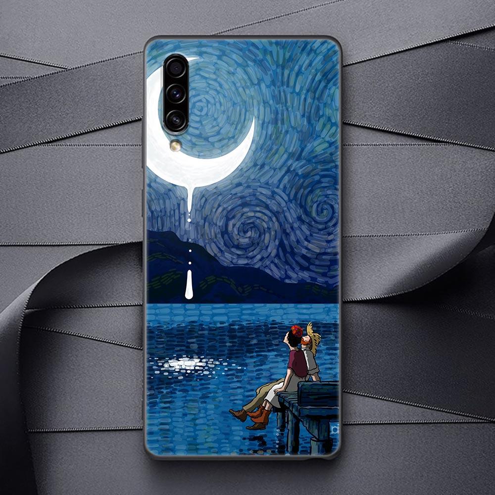 

Чехол для телефона с рельефной картиной маслом Ван Гога и комиксами для Samsung Galaxy A90 A80 A70 A70S A60 A50 A40 A30 A30S A20S A20E A10 A10E Samsung A9 2018