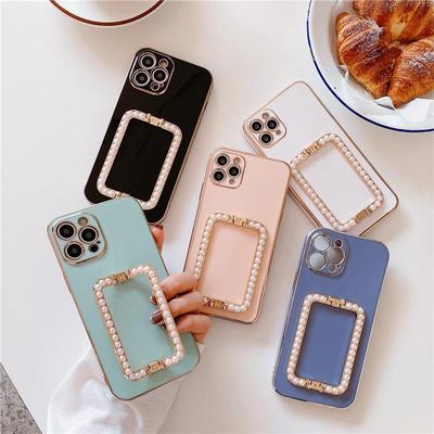 3D perleťové kovové pouzdro se čtvercovou přezkou pro Samsung S23 S22 Ultra S21 A14 A24 A34 A54 A13 A23 A33 A53 A12 A32 A52/Redmi 12 10 9A 9C 9T Note 11 12