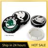 Car Sticker 2025 Hot 4pc 55mm 65mm Car Original Wheel Center Cover Hub Cap Emblem Replacement For Skoda Octavia Fabia Rapid Yeti