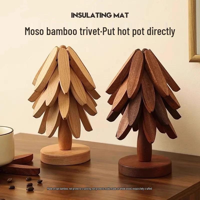 Premium Insulated Tree Table Mat & Pot Holder Set