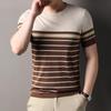IMAGINEX Men's Business Casual Knit Short Sleeve T-Shirt