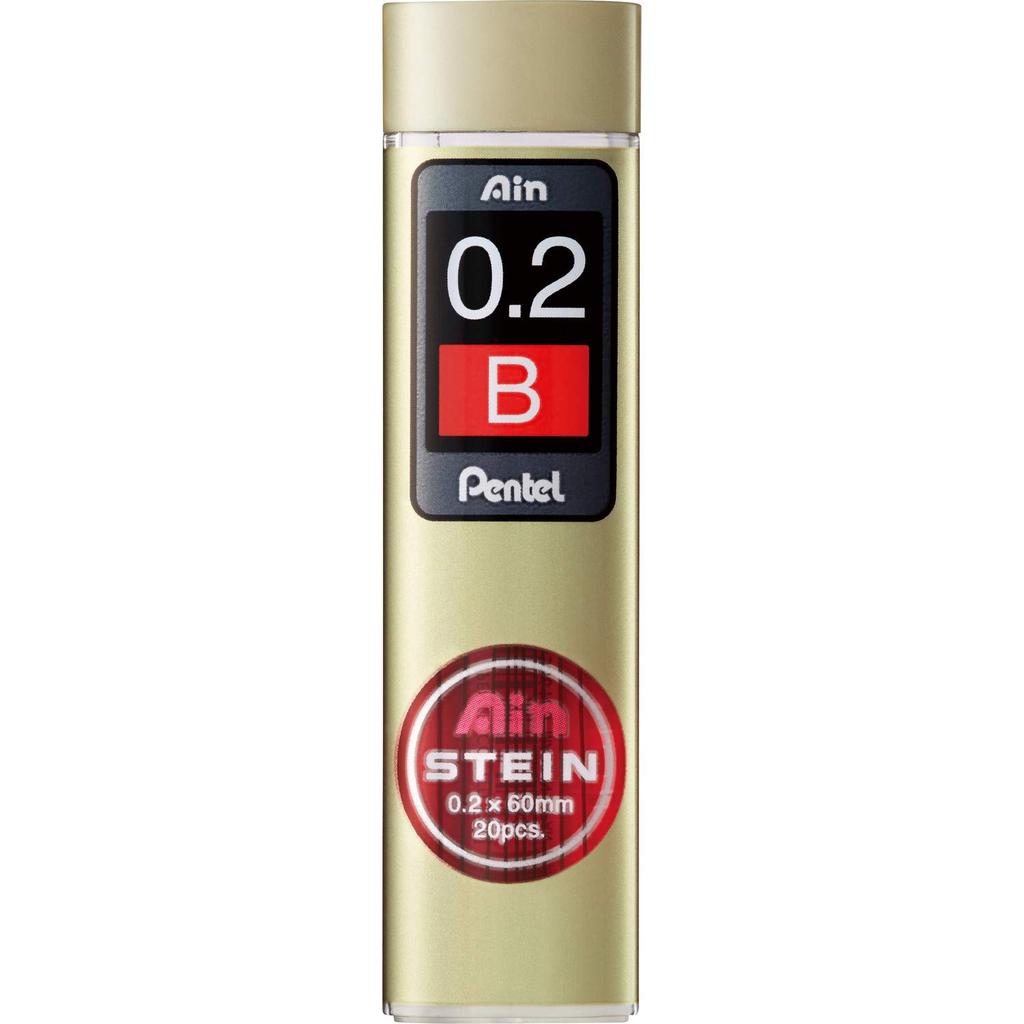 Pentel Mechanical Pencil Lead Einstein Lead B C272W-B 0.2mm