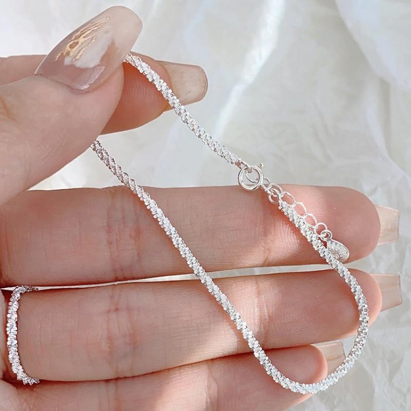 Bracelet Women Dainty Shimmering Chain Korean Style Luxury Minimalist Jewelry