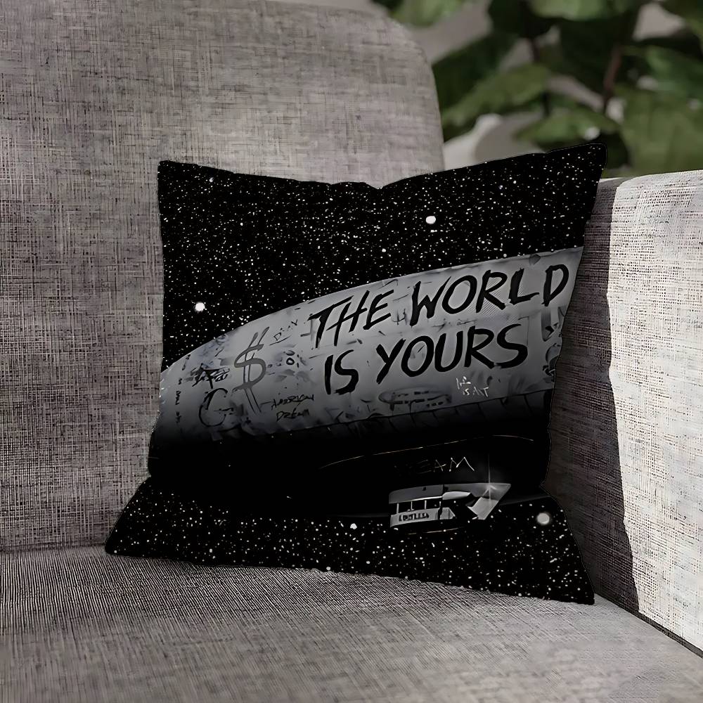 Наволочка Tony Montana S-ScarfaceS для декора дивана, автомобиля, офиса, комнаты, печатная наволочка для подушки, украшения и защита 12x12Inch