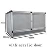 Large 50*50*100cm Reptile Terrarium Metal Mesh Screen Enclosure for Reptiles