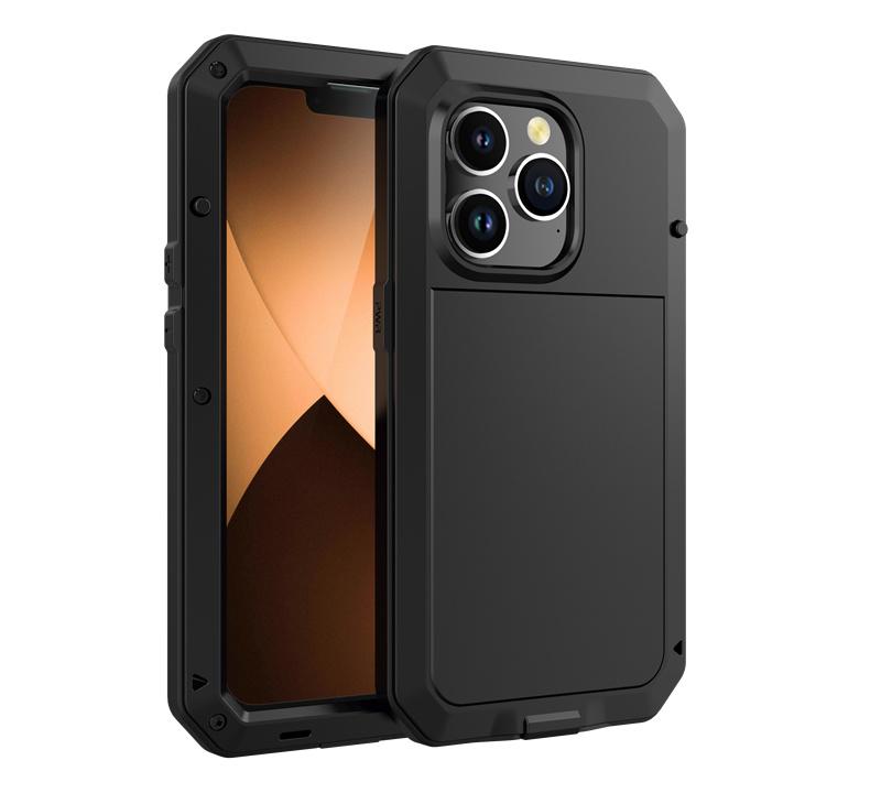 IP4 Waterproof Heavy Duty Metal Case For For Iphone 17 Air 16 1 Pro Max 14 Plus 13 12 Mini 11 With Gorilla Glass Cover Fundas