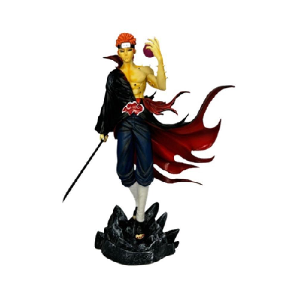 Hot New  Naruto Anime Figure Uzumaki Pain Naruto Uchiha Sasuke Action Model Pvc Statue Desktop Ornament Collection Toy Gift