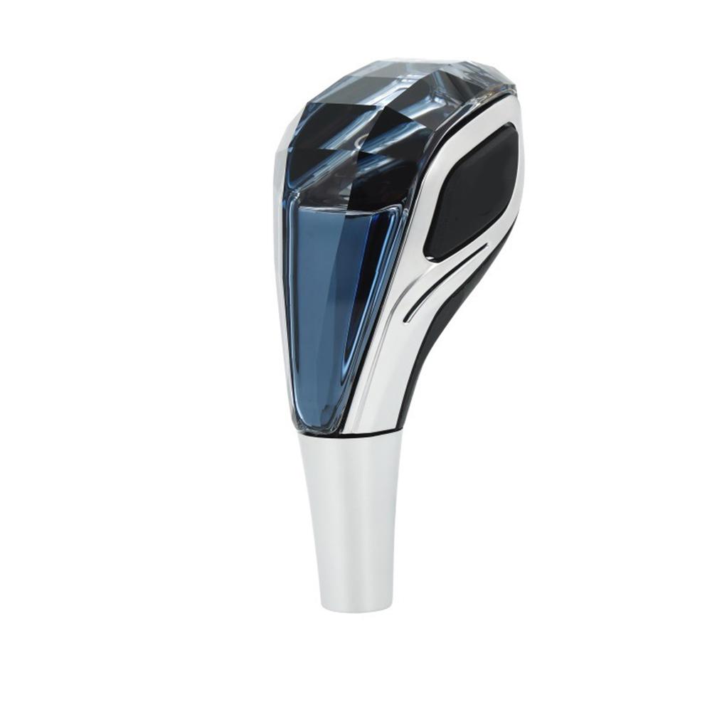 

Универсальные светодиодные хрустальные ручки для автомобиля с 7 цветами подсветки, активируемые прикосновением, головка рычага переключения передач для Toyota Honda Hyundai